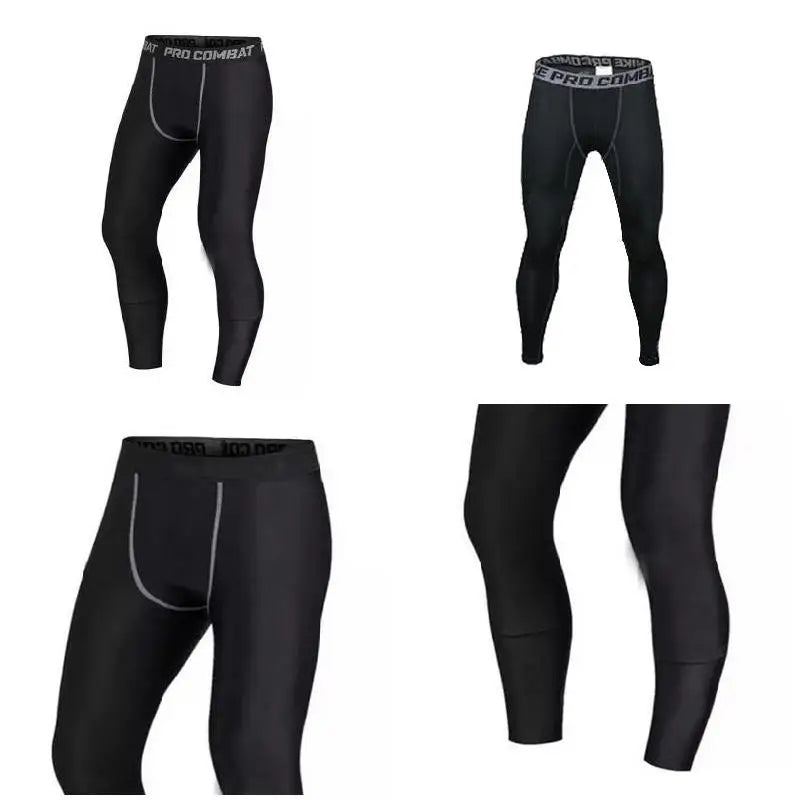 Men Compression Pants Gym Fitness Sports Running