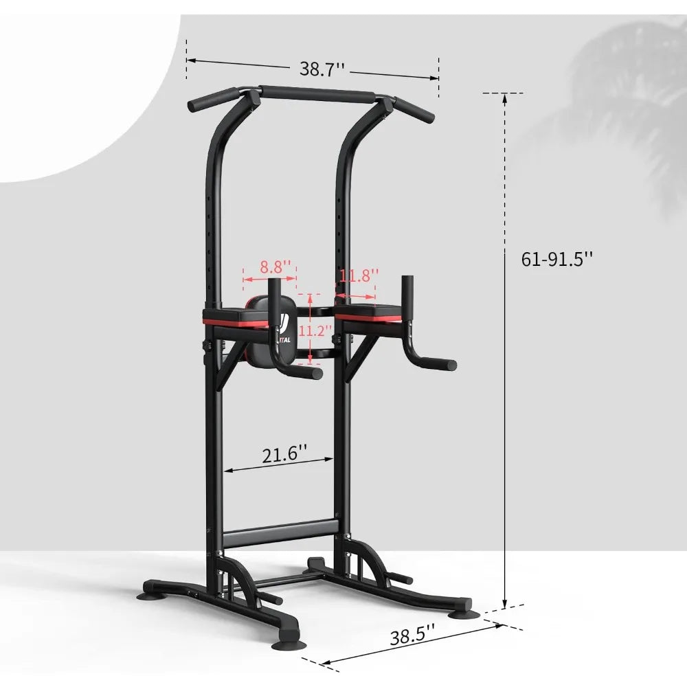 Pull Up Bar Stand Multi-Functional Workout Equipment Strength Training Machine