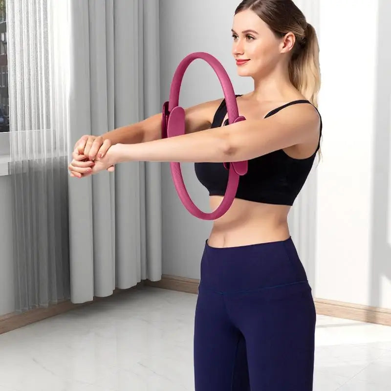 Yoga Stretch Ring Wheel For Back Arm Lightweight Core Exercise