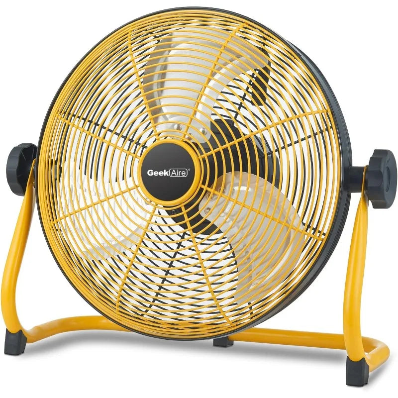 Geek Aire 12 Inch Battery Operated Floor Fan Portable