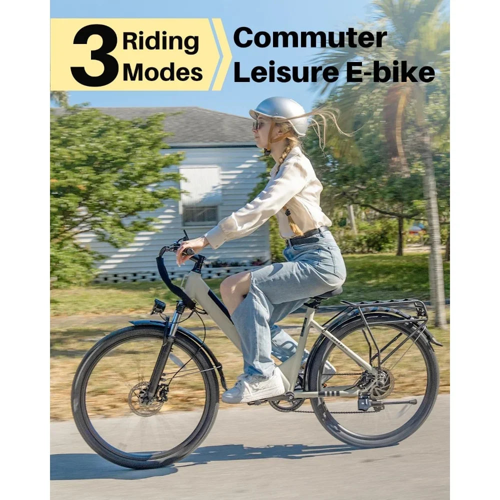 26" Electric Bike for Adults