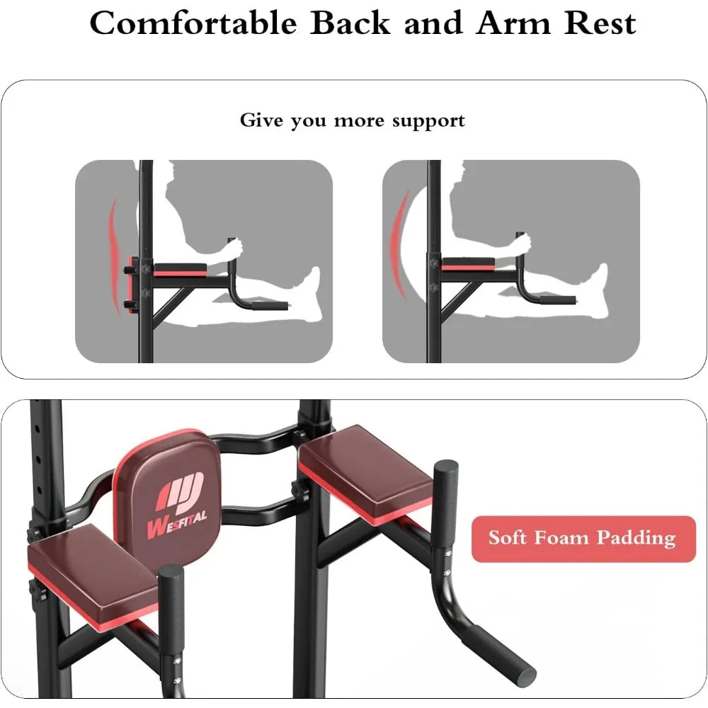 Pull Up Bar Stand Multi-Functional Workout Equipment Strength Training Machine