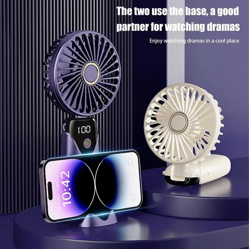 Folding USB Fan USB Charging Mini Cooling Fan Handheld