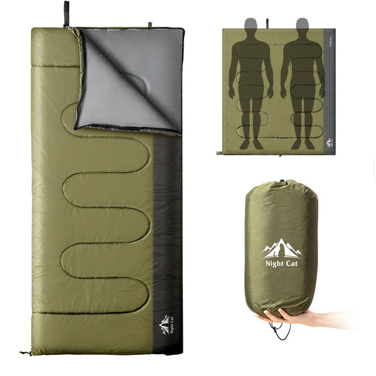 Season Sleeping Bag Lightweight Double Outdoor Camping