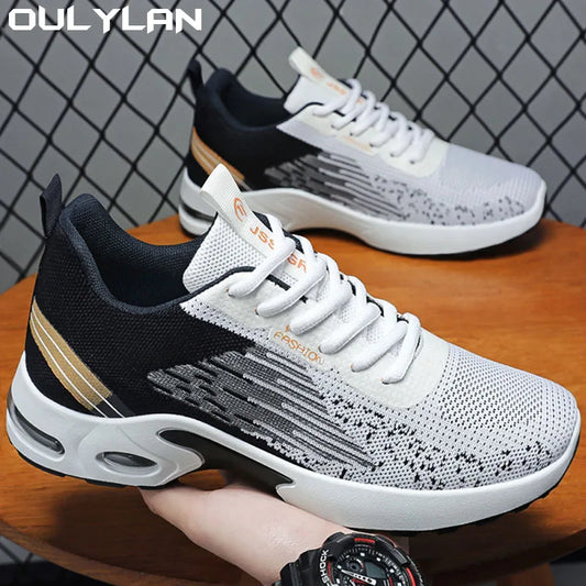 Oulylan Men Sneakers Breathable Running Shoes