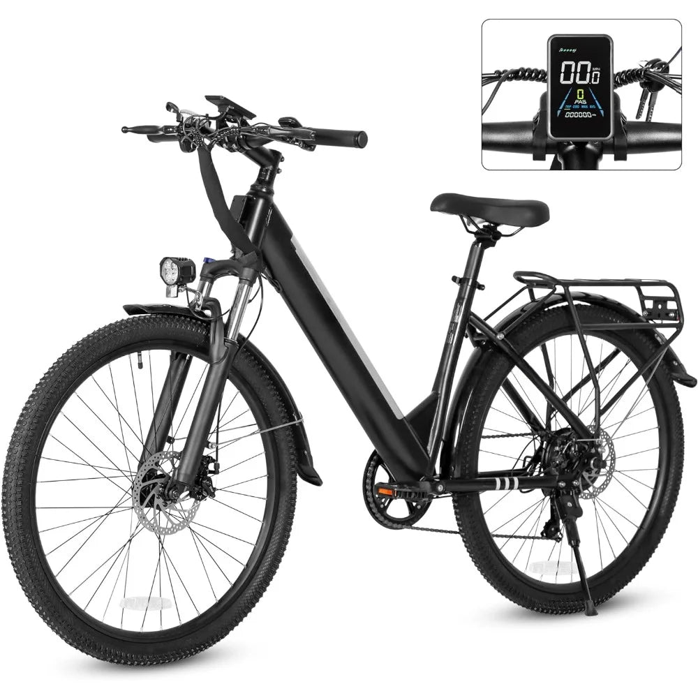 26" Electric Bike for Adults