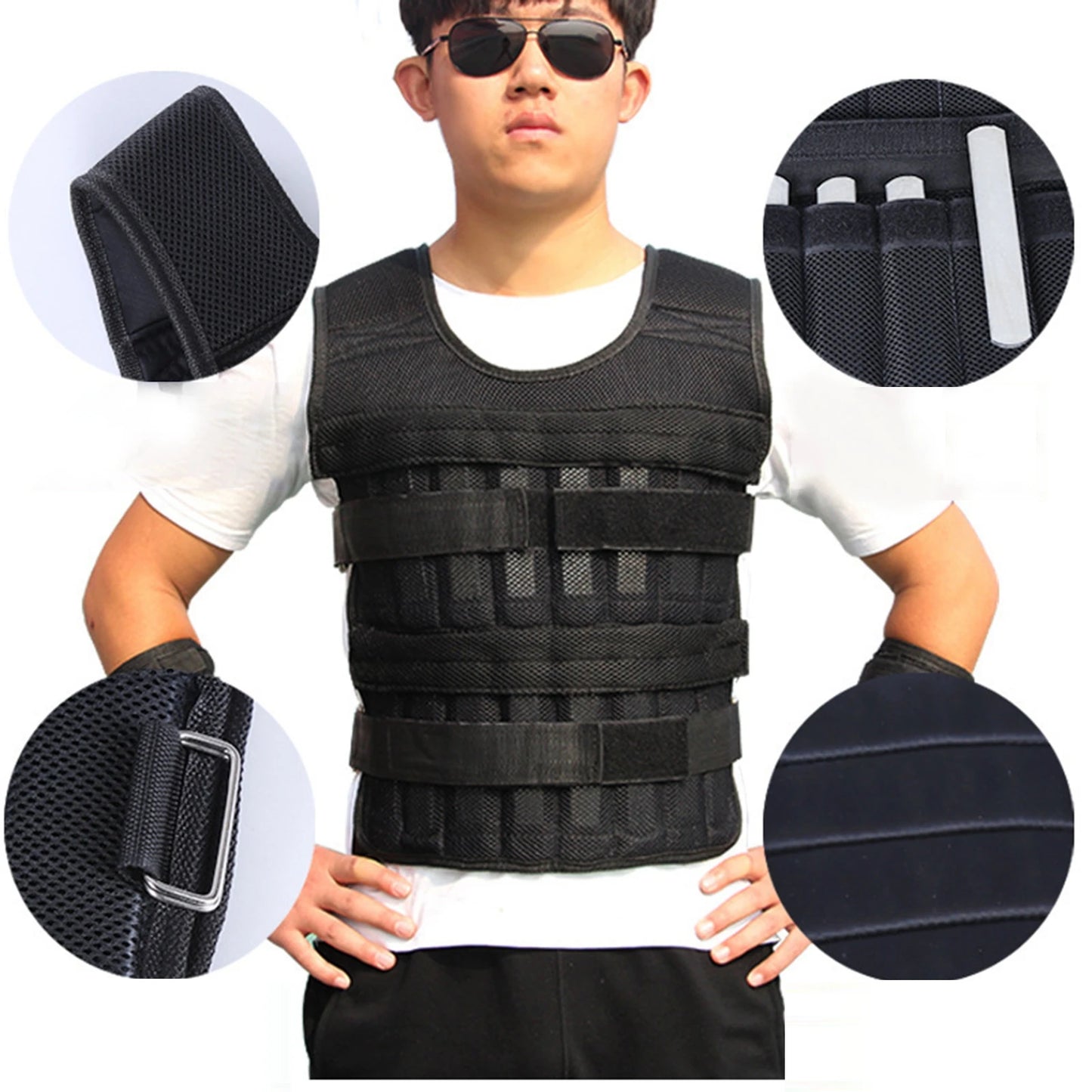 Running Weight Vest Lead Sandbag Leggings Equipment Training