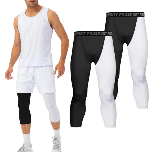 Mens Fitness Running Athletics Tight Leggings Joggings