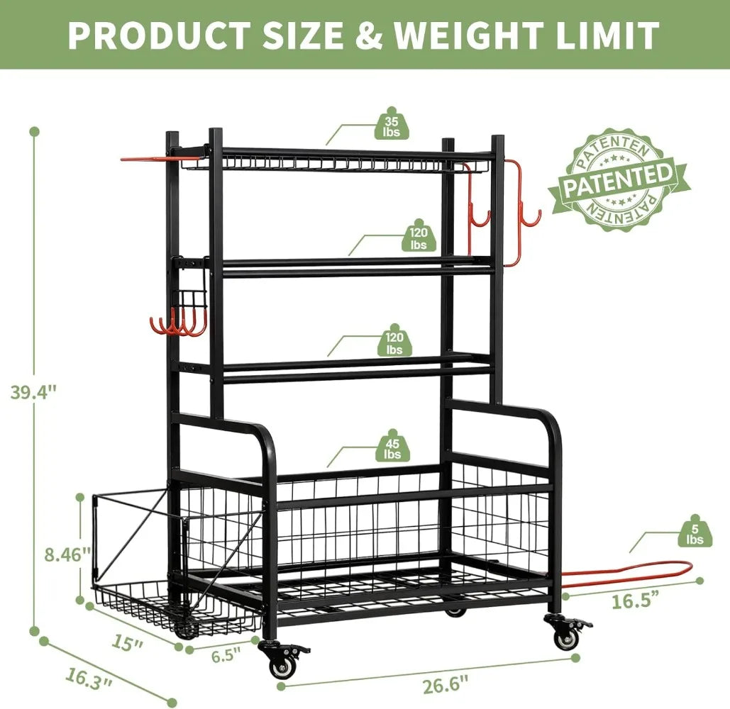 Dumbbell Rack Home Gym Storage Stand for Yoga Mat