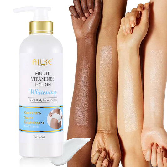 Multi Vitamin Whitening Body Lotion With Vitamins A,E,B3,B5