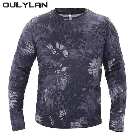 Oulylan T-shirt Slim Fit Breathable Quick Dry