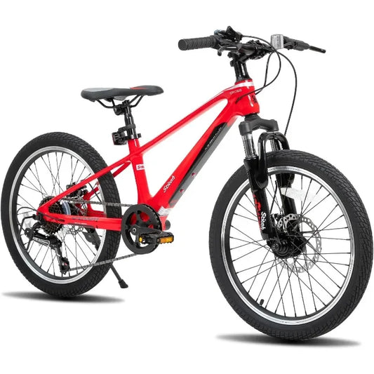 20 Inch Mountain Boys Girls Bike for Ages 7-12 Year Old