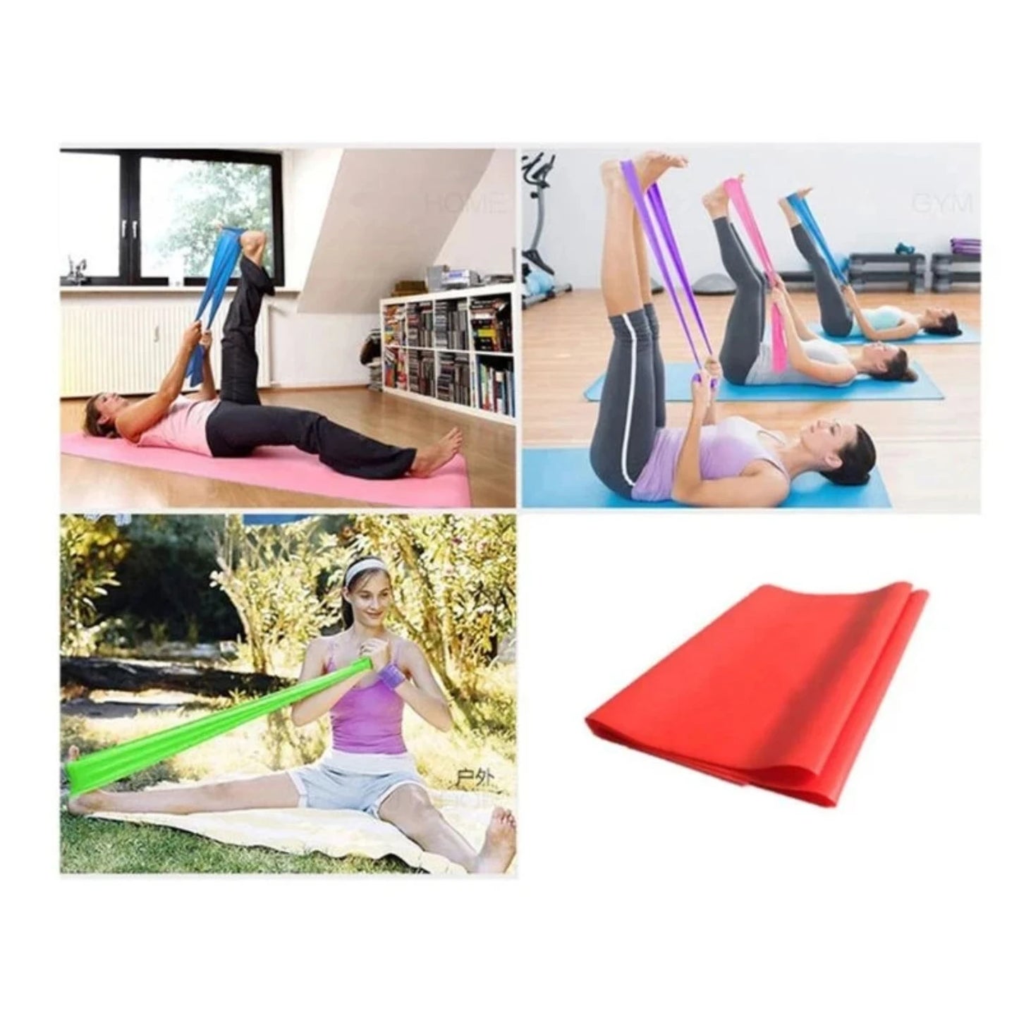 Yoga Pilates Stretch Resistance Band