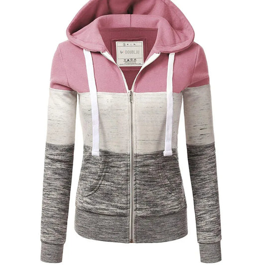 Running Sport Jacket Women Hoodies with Zipper