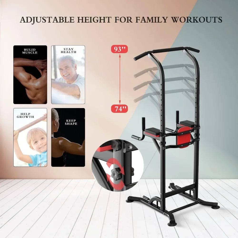 Pull Up Bar Stand Multi-Functional Workout Equipment Strength Training Machine